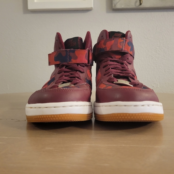 Womens Air Force 1 Ultra Force Mid 'Camo Print' Size 8.5 - Picture 3 of 12